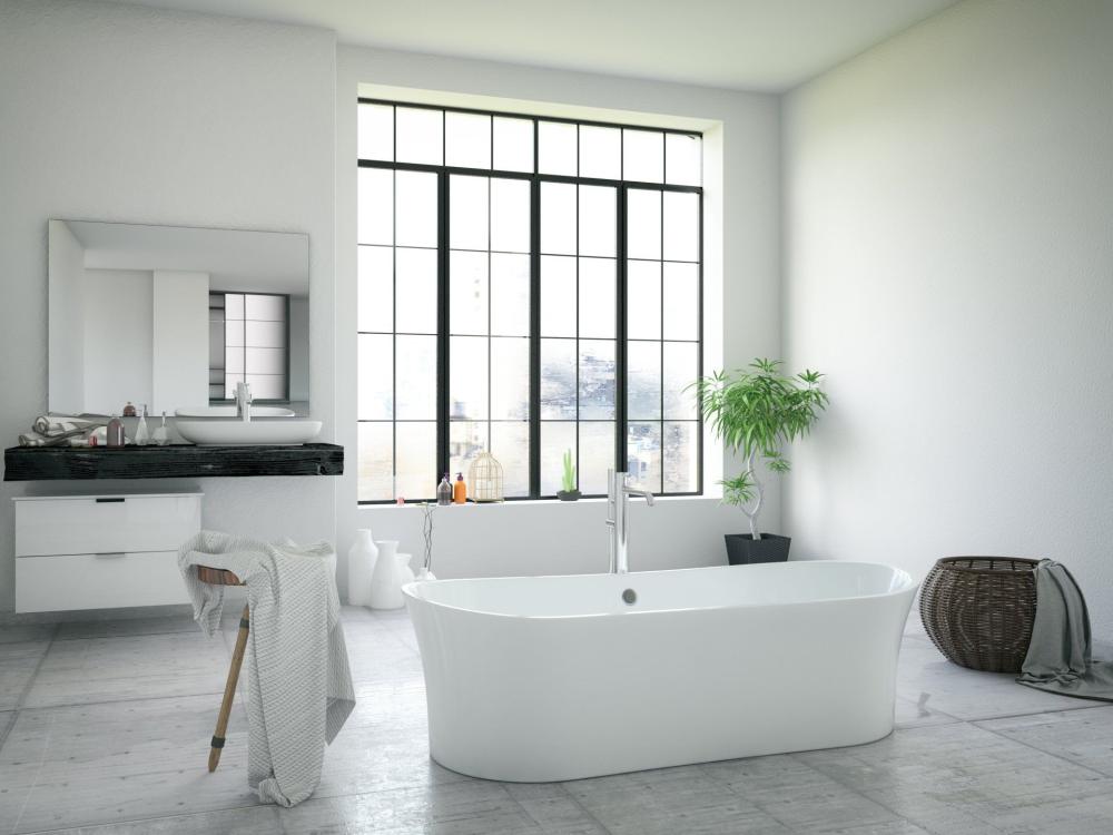 salle de bain baignoire